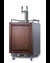 SBC682PNRCFTWIN Kegerator Angle