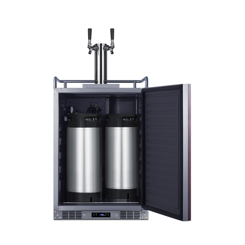 SBC682PNRCFTWIN Kegerator Full