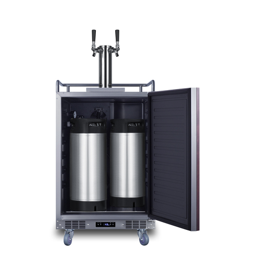 SBC682PNRCFTWIN Kegerator Full