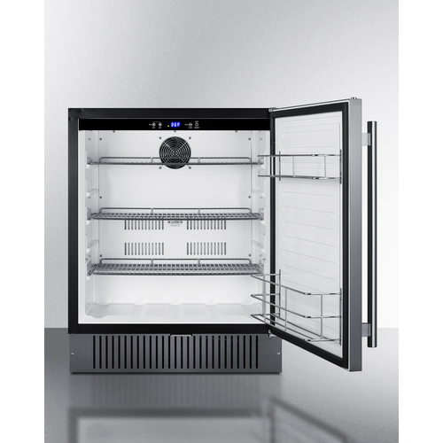 FF27BSS Refrigerator Open