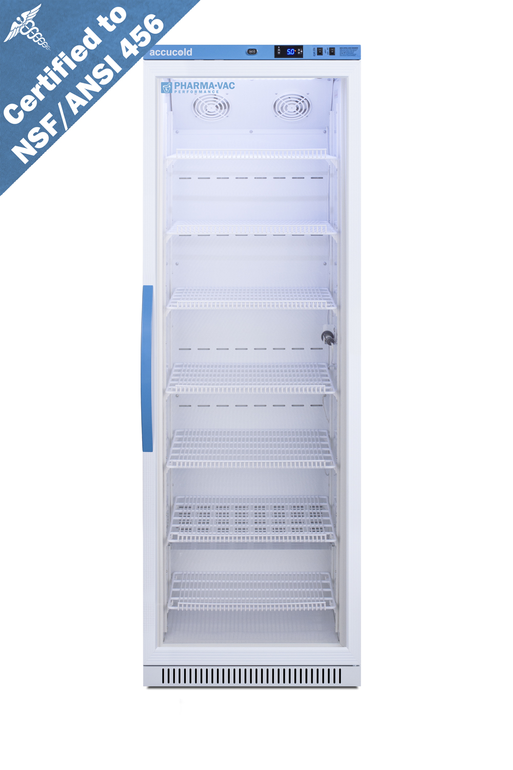 Summit 15 Cu.Ft. Upright Vaccine Refrigerator, Certified to NSF/ANSI 456 Vaccine Storage Standard