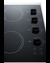 CRS426BL Electric Cooktop Detail