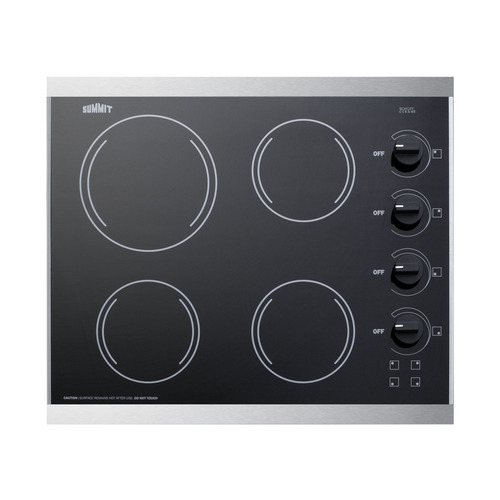 CRS426BL Electric Cooktop Front