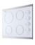 CRS426WH Electric Cooktop Angle