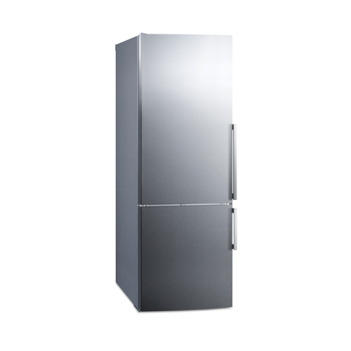 FFBF286SSLHD Refrigerator Freezer Angle