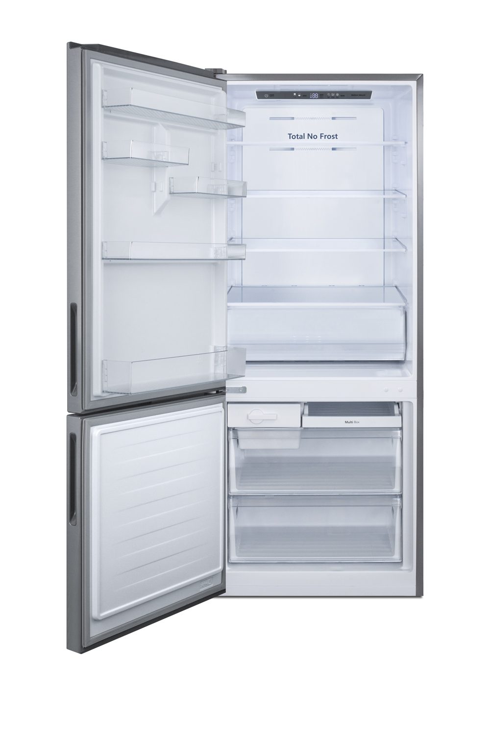Summit 28 Inch Counter Depth Bottom Freezer Refrigerator FFBF279SSXLHD | Fridge.com