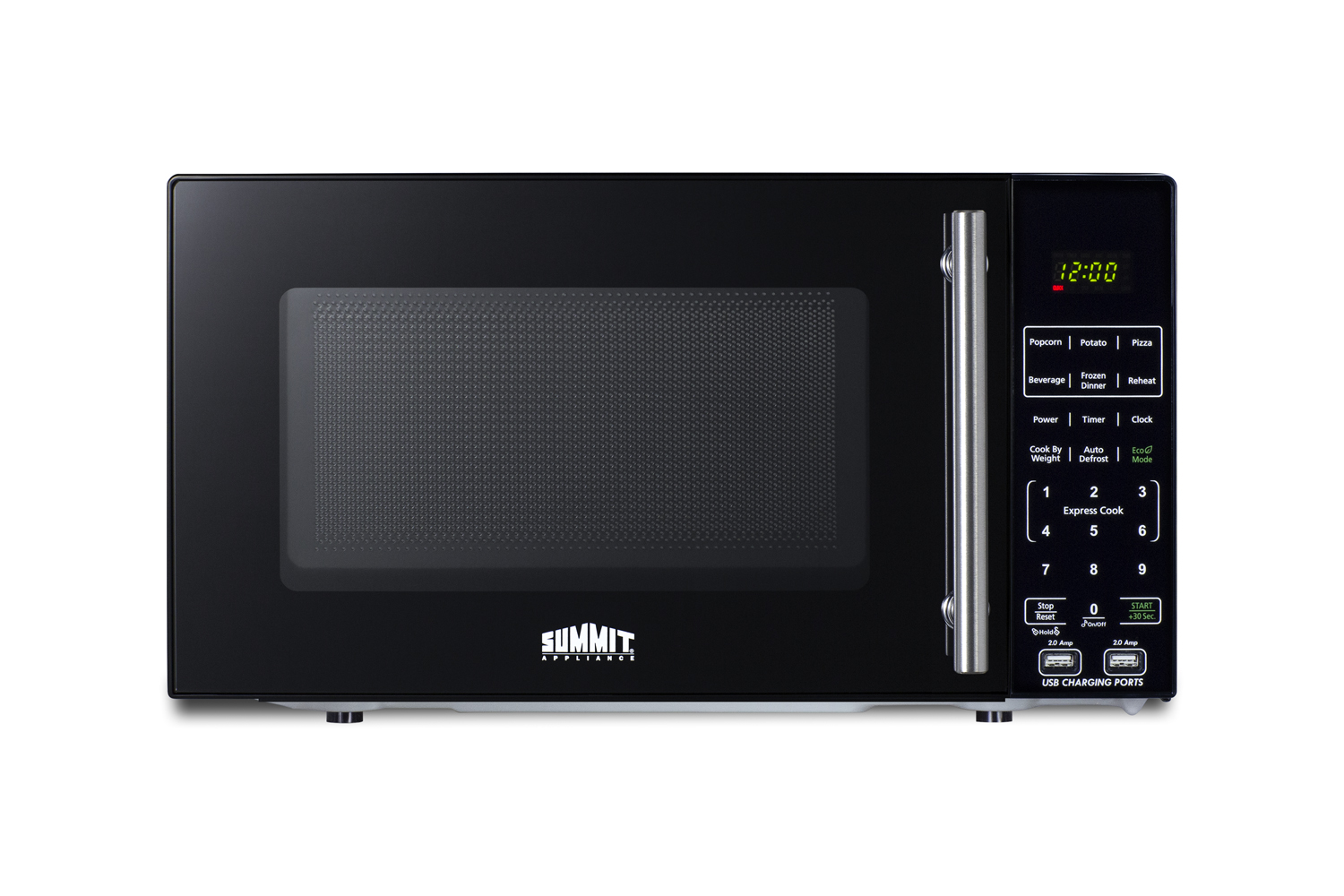 Summit Compact Microwave with USB Ports and Allocator