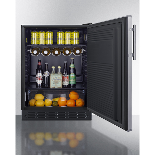 FF708BLSS Refrigerator Full