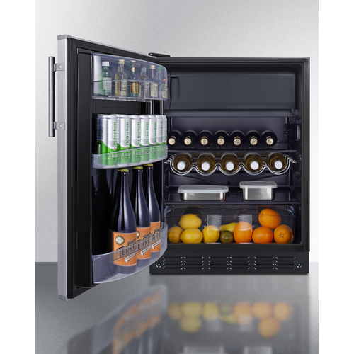 CT66BK2SSLHD Refrigerator Freezer Full