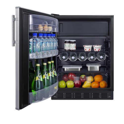 CT66BK2SSLHD Refrigerator Freezer Full