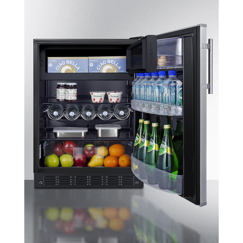 CT66BK2SS Refrigerator Freezer Full