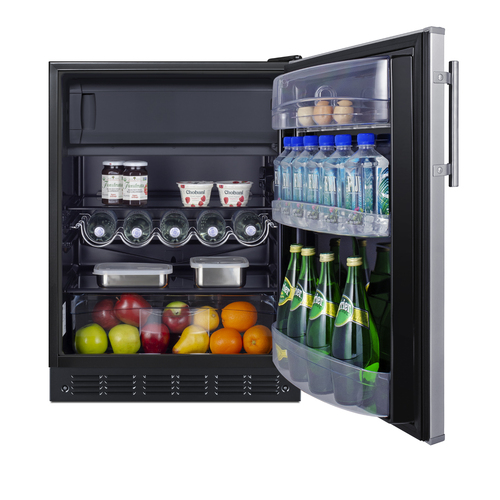 CT66BK2SS Refrigerator Freezer Full