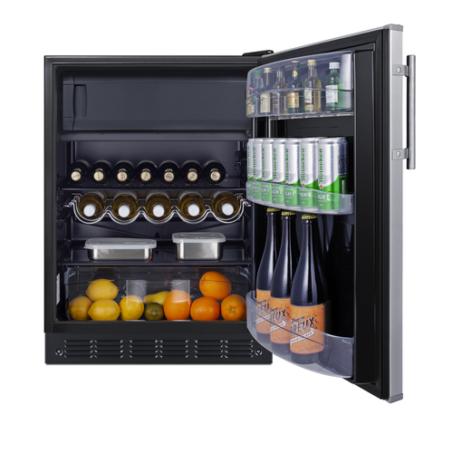 CT66BK2SS Refrigerator Freezer Full