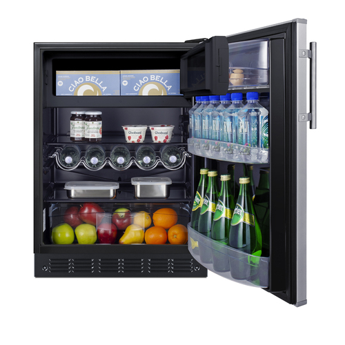 CT66BK2SS Refrigerator Freezer Full