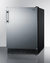 CT66BK2SSRS Refrigerator Freezer Angle