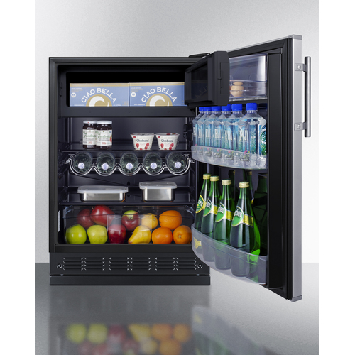 CT66BK2SSRS Refrigerator Freezer Full