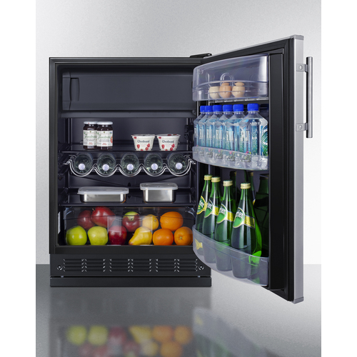 CT66BK2SSRS Refrigerator Freezer Full