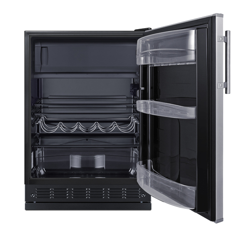 CT66BK2SSRS Refrigerator Freezer Open