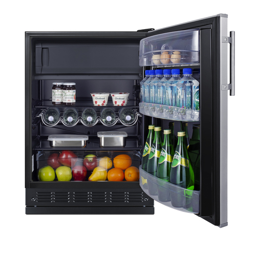 CT66BK2SSRS Refrigerator Freezer Full