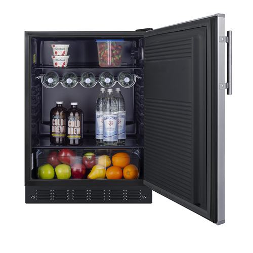 FF708BLSS Refrigerator Full