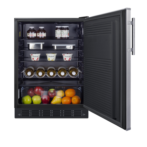 FF708BLSS Refrigerator Full