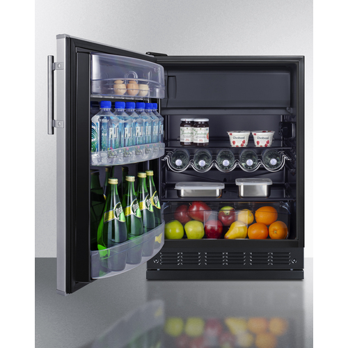 CT66BK2SSRSLHD Refrigerator Freezer Full