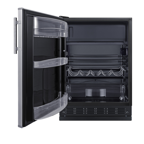 CT66BK2SSRSLHD Refrigerator Freezer Open