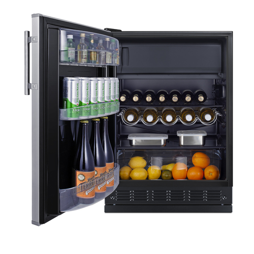 CT66BK2SSRSLHD Refrigerator Freezer Full