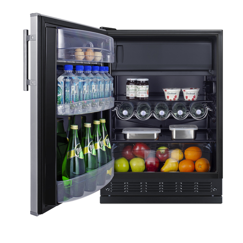 CT66BK2SSRSLHD Refrigerator Freezer Full