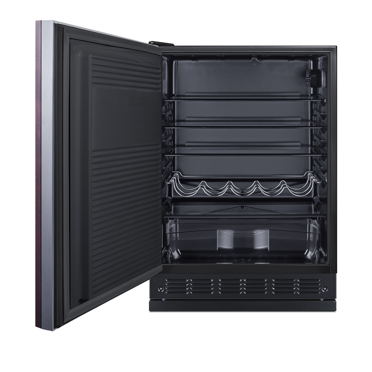 Summit 24 Inch Freestanding Refrigerator FF708BLSSRSIFLHD | Fridge.com