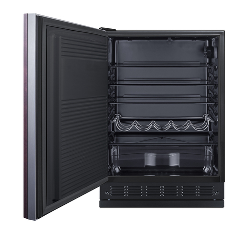 FF708BLSSRSIFLHD Refrigerator Open