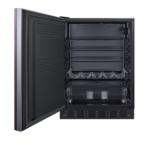FF708BLSSIFADALHD Refrigerator Open