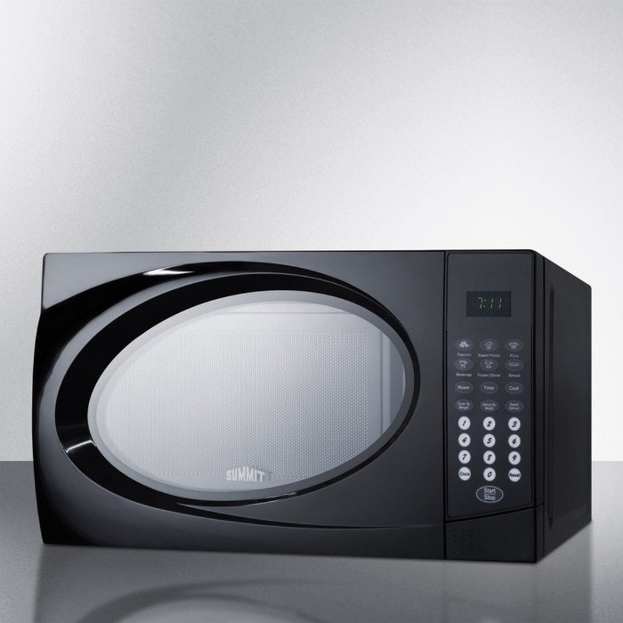 Summit Appliance SM903BSA Compact Microwave with USB Ports & Allocator