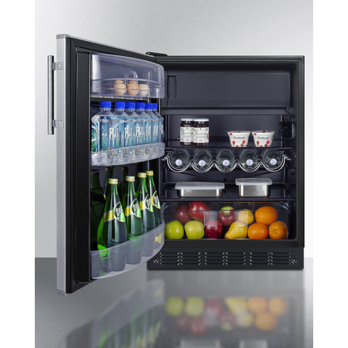 CT66BK2SSADALHD Refrigerator Freezer Full