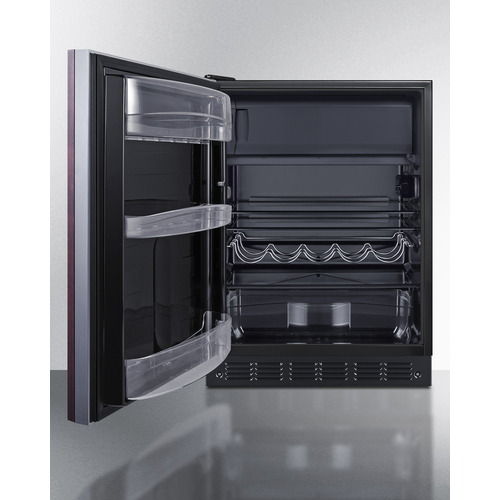 CT66BK2SSIFADALHD Refrigerator Freezer Open