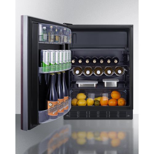 CT66BK2SSIFADALHD Refrigerator Freezer Full