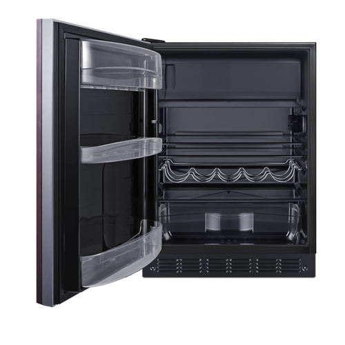 CT66BK2SSIFADALHD Refrigerator Freezer Open