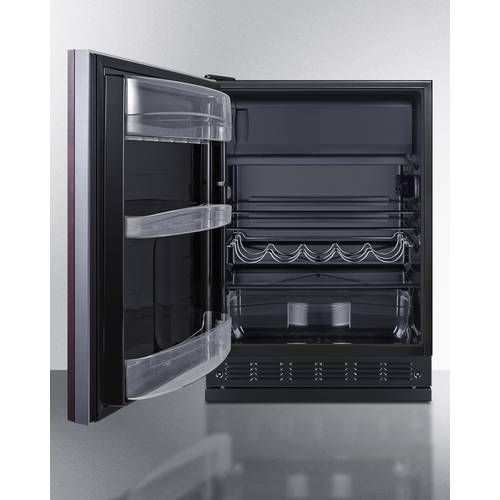CT66BK2SSRSIFLHD Refrigerator Freezer Open