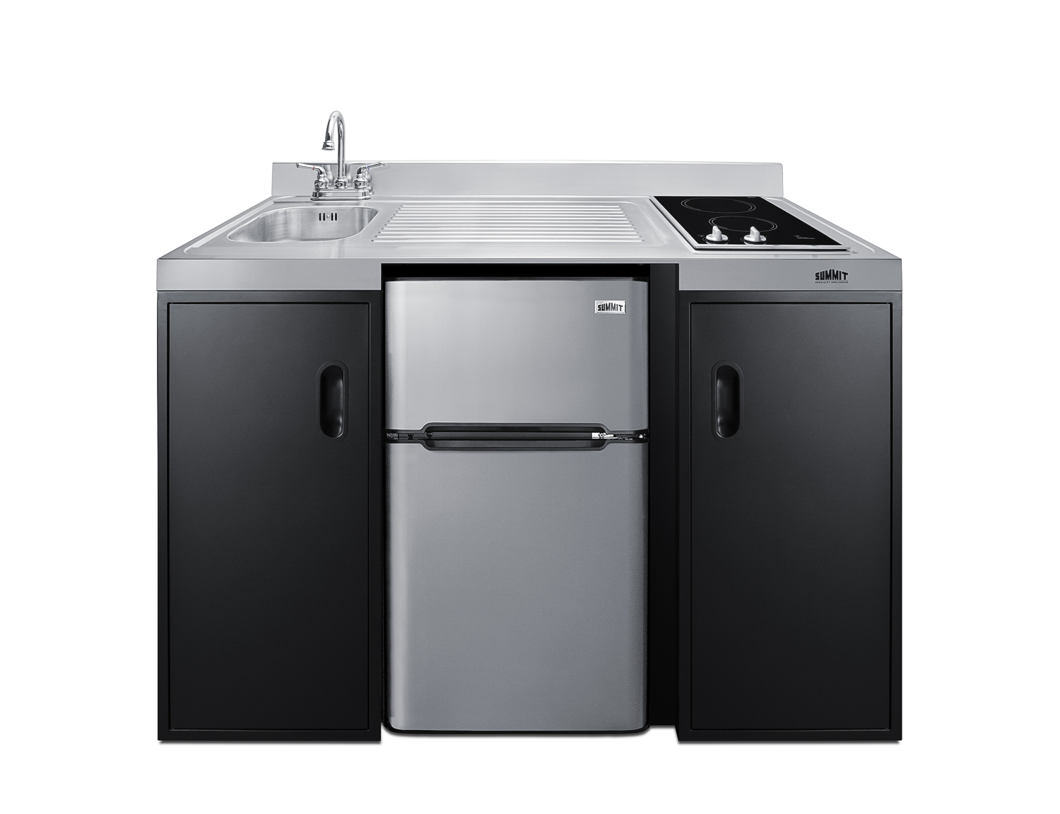 Summit 54" Wide All-In-One Kitchenette, ADA Counter Height