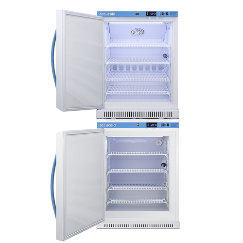ARS6PV-AFZ5PVBIADASTACKLHD Refrigerator Freezer Open