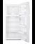CTR18W Refrigerator Freezer Open