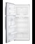 CTR18PLLHD Refrigerator Freezer Open