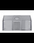 H36RSS Range Hood Bottom