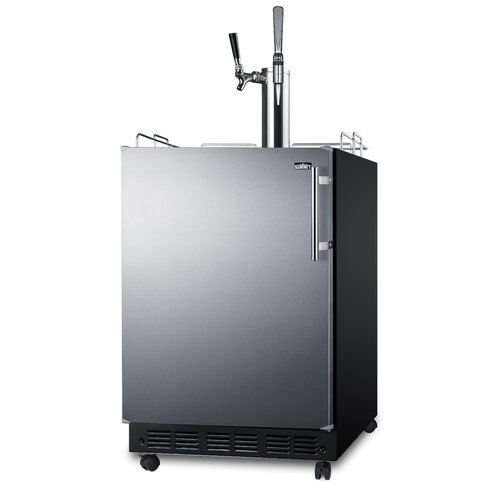 SBC7BRSCM2LHD Kegerator Angle
