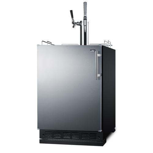 SBC7BRSCM2LHD Kegerator Angle