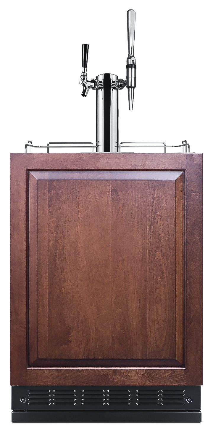 Summit 24" Wide Cold Brew/Nitro Kegerator (Panel Not Included)