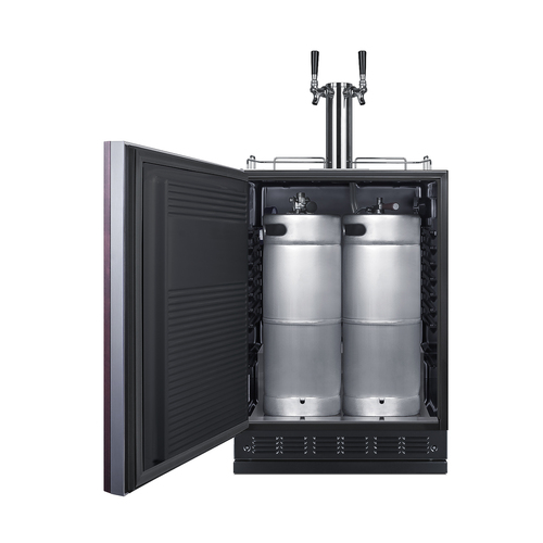SBC7BRSIFLHD Kegerator Full