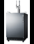 SBC7BRSNCF2LHD Kegerator Angle
