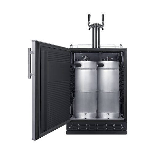 SBC7BRSWK2LHD Kegerator Full