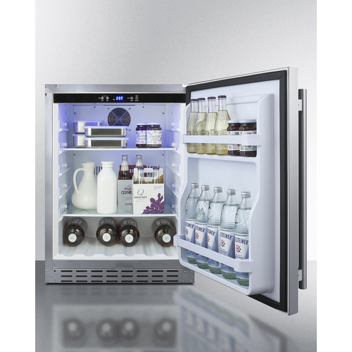 AL55OSCSS Refrigerator Full